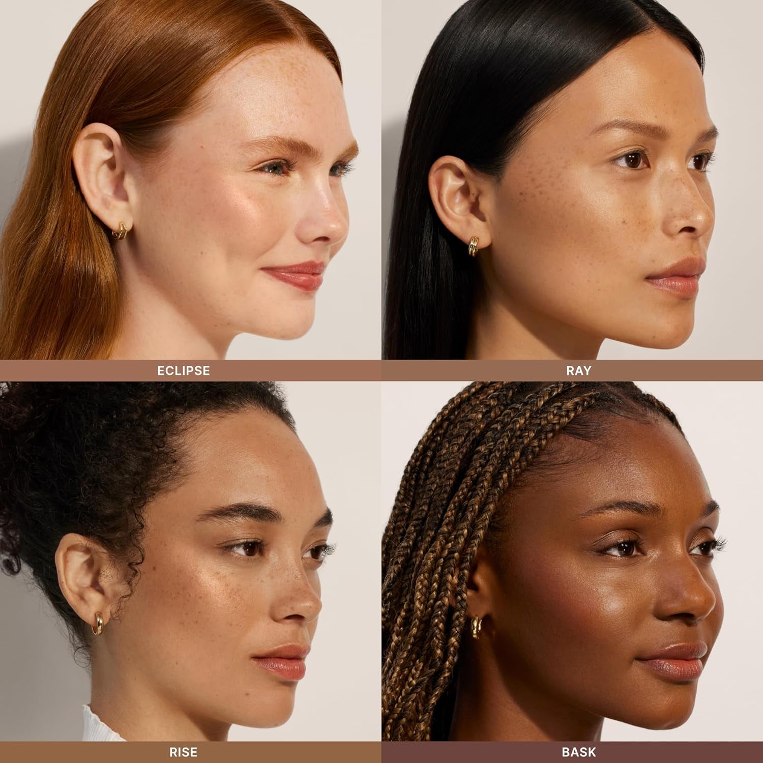 - Sunshift Cream Bronzer | Non-Comedogenic, Long-Lasting, Vegan, Cruelty-Free | Weightless Bronzer (Bask - Rich Rosy Bronze, 0.27 Oz | 7.8 G)