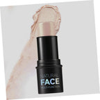 Multi-Use Highlighter Stick for Face Makeup Smooth Texture Highlighter Pen Portable Makeup Tool for Beginners for Cheeks Brow Bones and Nose
