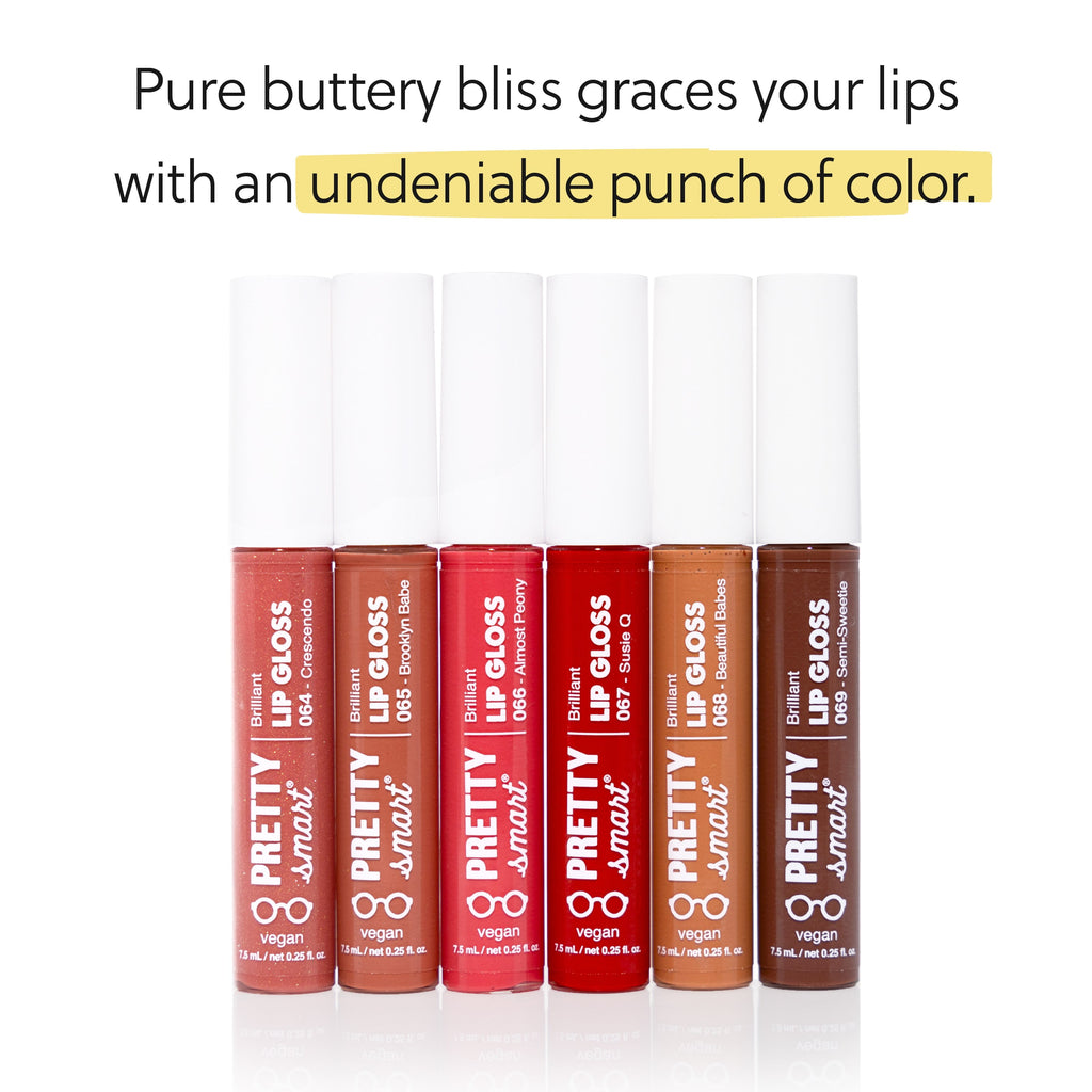 Brilliant Lip Gloss, Susie Q, 0.25 Fl. Oz. Tube