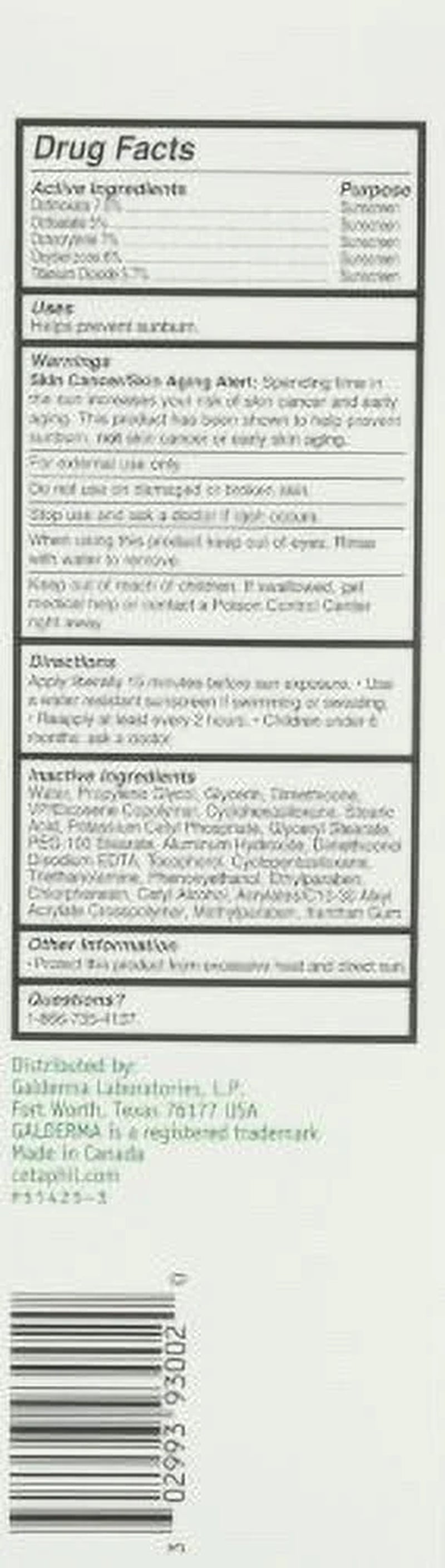 Daily Facial Moisturizer SPF 50, Gentle Facial Moisturizer for Dry to Normal Skin Types, No Added Fragrance, (Packaging May Vary), 1.7 Fl Oz (Pack of 2)