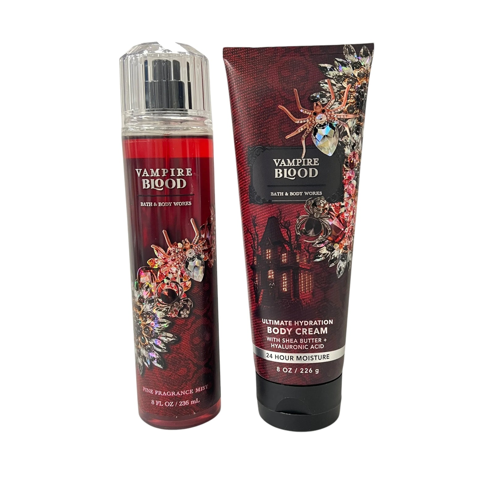 Bath and Body Works Vampire Blood Fragrance Mist & Body Cream Set