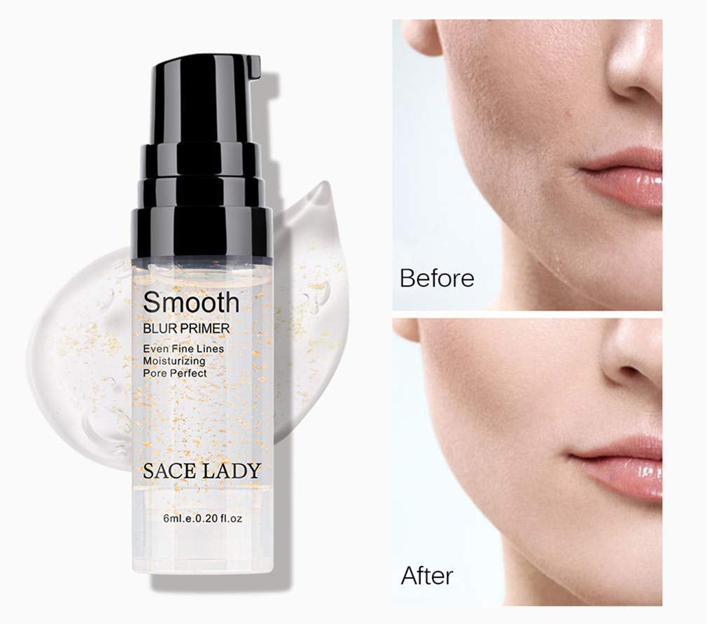 Full Coverage Concealer & Face Makeup Primer Make up Set Smooth Long Lasting Matte Poreless Waterproof Cosmetic Kit 6Ml