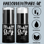 3 Pcs Halloween Makeup Stick,Halloween Body Painting Kit SFX Makeup for Zombie Vampire Skeleton Joker Cosplay for Adult Kids