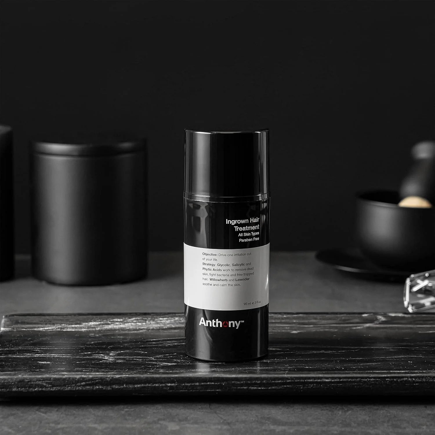 Exfoliating Ingrown Hair Treatment Gel with Glycolic Acid and Salicylic Acid, 3 Fl Oz