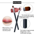 3 PCS Eye Shadow Brush, for Precise Application and Perfect Mixing, Contour and Definition, Eye Makeup Tools, Portable Travel Makeup Brush