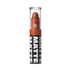Lipstick, Matte Finish, Long-Lasting, Highly Pigmented, Smooth Apply, Full Coverage Lip Color Makeup (Warm Sienna)