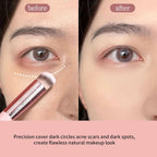 2Pcs Concealer Brush Angled Top Concealer Makeup Brush under Eye Mini Angled Brush Nose Contour Brush Small Makeup Foundation Brushes for Concealer Powder Cream Liquid Makeup Pink