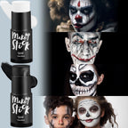 3 Pcs Halloween Makeup Stick,Halloween Body Painting Kit SFX Makeup for Zombie Vampire Skeleton Joker Cosplay for Adult Kids