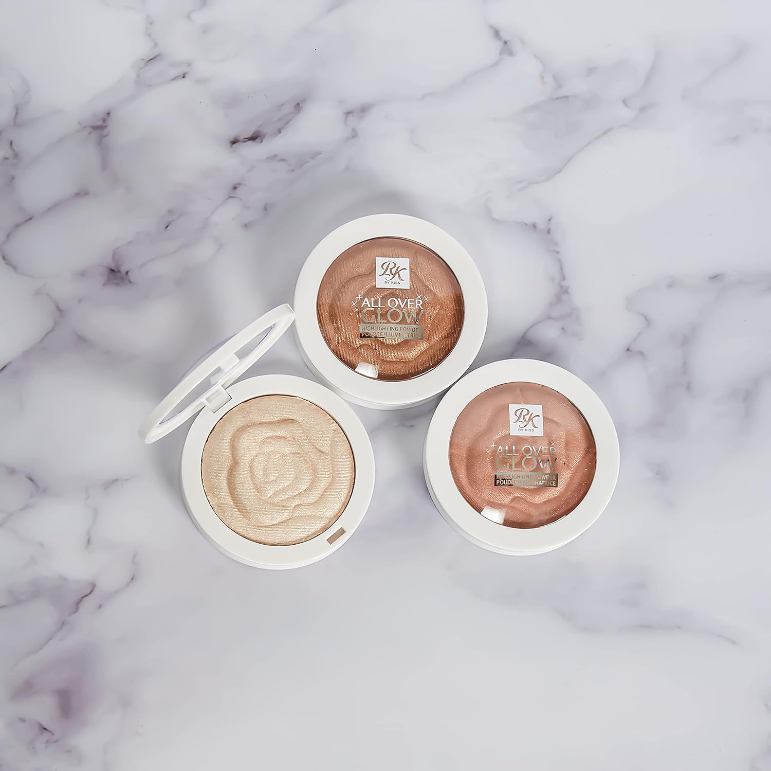 RK All over Glow Highlighting Powder 4G / 0.14Oz (Golden Glow)