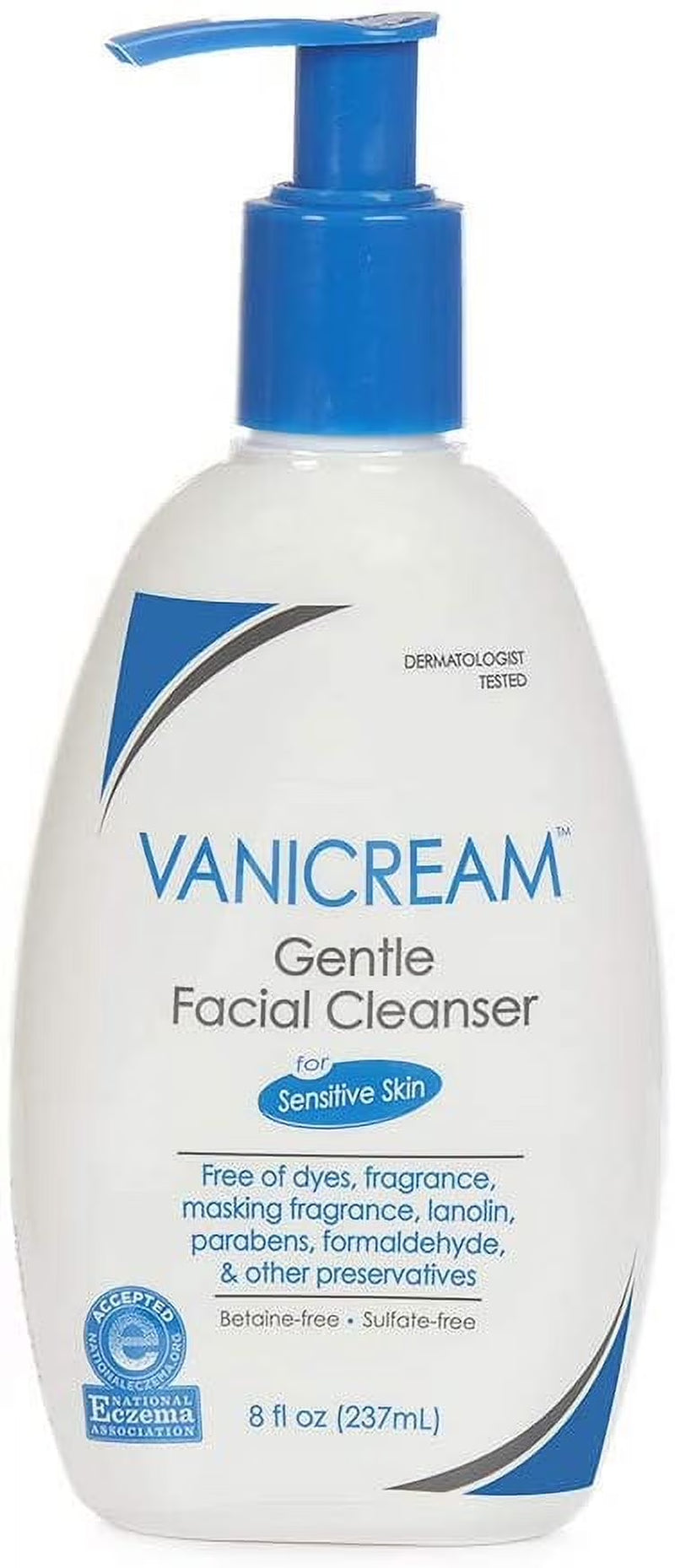 for Sensitive Skin Gentle Facial Cleanser, 8 Fl Oz