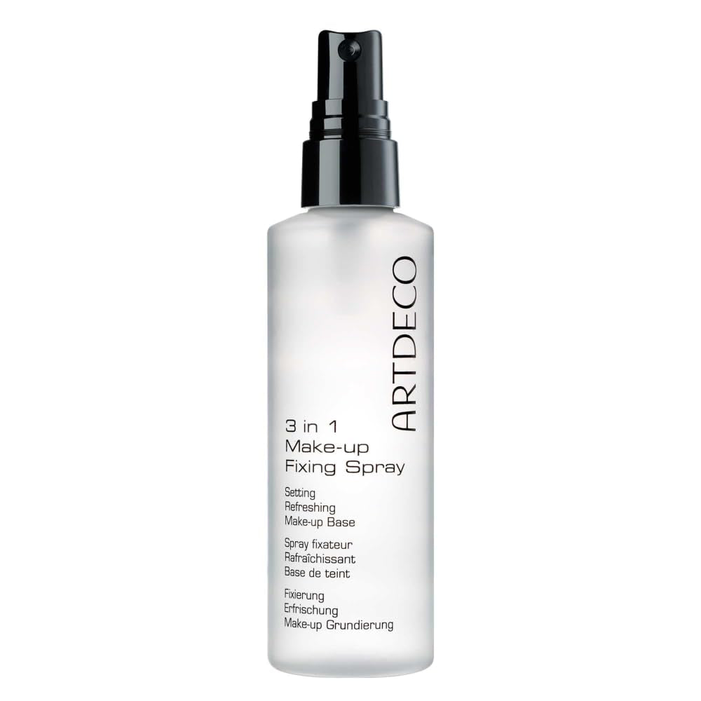 3 in 1 Make-Up Fixing Spray – Fix, Refresh, Prime: Prepare the Face for Makeup - Face Primer - Setting Spray - Vegan - 3.38 Fl Oz