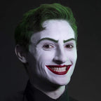 Classic Chaos Clown Makeup Kit - Complete 11-Piece Set for Scary Jester or Clown Costume - Deluxe Face Paint with Full Color Instructions Included, Perfect for Cosplaying and Halloween