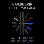 Radiant Professional Lengthening Mascara with Silicone Brush – Smudge-Proof Curl Mascara Volume and Length for Sensitive Eyes, Cruelty Free, Ideal for Mature & Young Women, 0.43 Oz (01 Black)