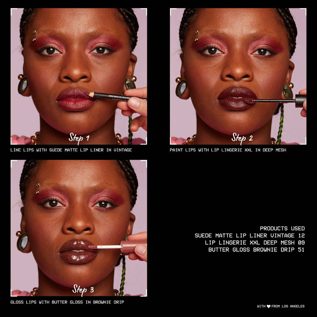 Butter Gloss, Non-Sticky Lip Gloss, 46 Butterscotch, 0.27 Fl Oz