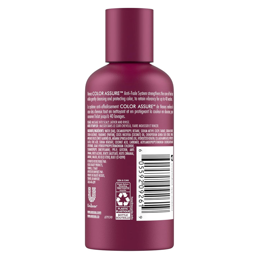 Hair Color Assure Sulfate Free Shampoo with Proteinfusion, for Colored Treated Hair Color Shampoo 3 Oz