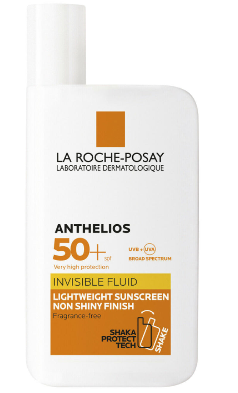 La Roche-Posay Anthelios Invisible Fluid Facial Sunscreen SPF 50+ 50Ml