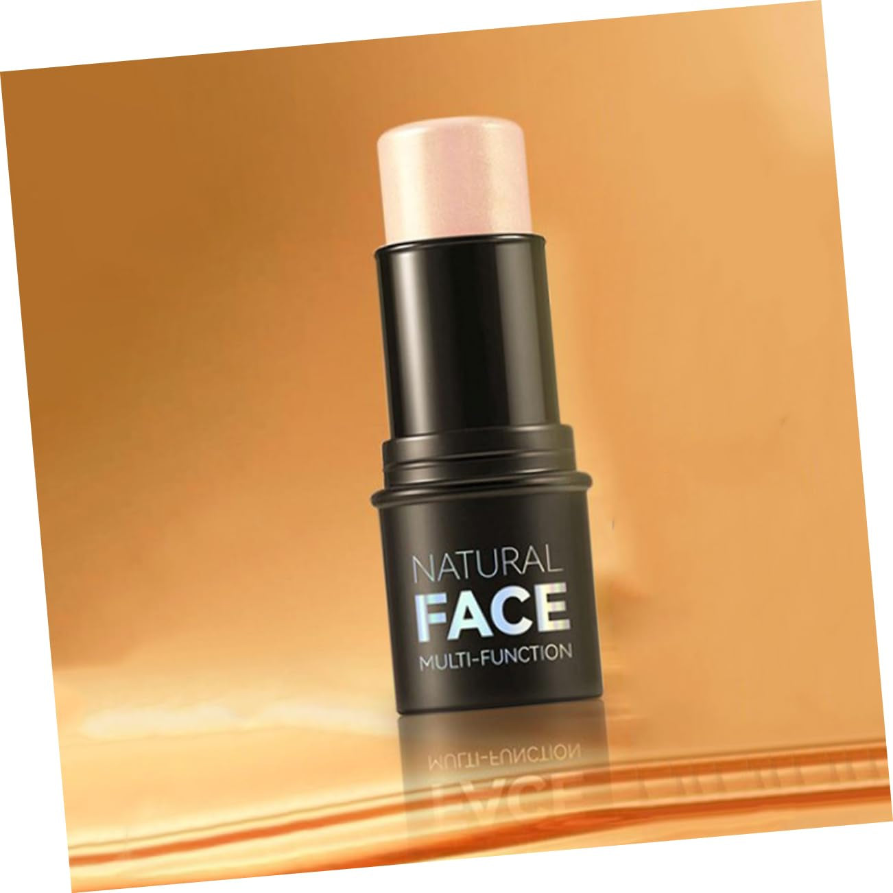 Multi-Use Highlighter Stick for Face Makeup Smooth Texture Highlighter Pen Portable Makeup Tool for Beginners for Cheeks Brow Bones and Nose