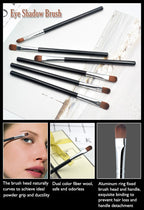 3 PCS Eye Shadow Brush, for Precise Application and Perfect Mixing, Contour and Definition, Eye Makeup Tools, Portable Travel Makeup Brush