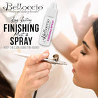 Airbrush Makeup Finishing Spray & Setting Mist, 1 Oz. Bottle - Long Lasting, Prevents Smudging and Fading - Sets Cosmetic Foundations, Concealers & Blushes