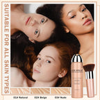 Airbrush Foundation Makeup Airbrush Flawless Setting Spray Foundation Makeup Lightweight Breathable Matte Foundation for Natural Radiant Finish-（02 Beige）