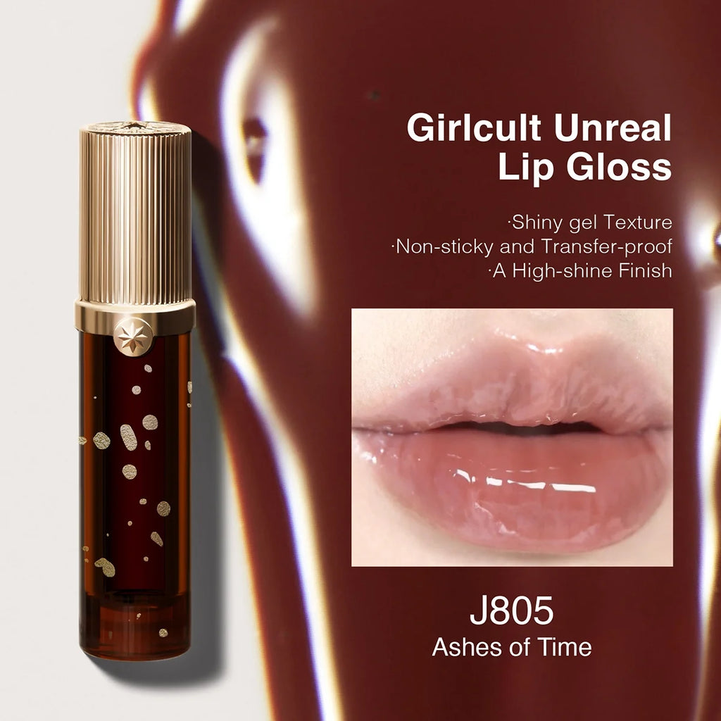 High Shine Lip Gloss, Moisturizing Lip Lacquer, Quick-Drying Glossy Finish Lip Glaze, Hydrating Lip Stain for a Luminous Look