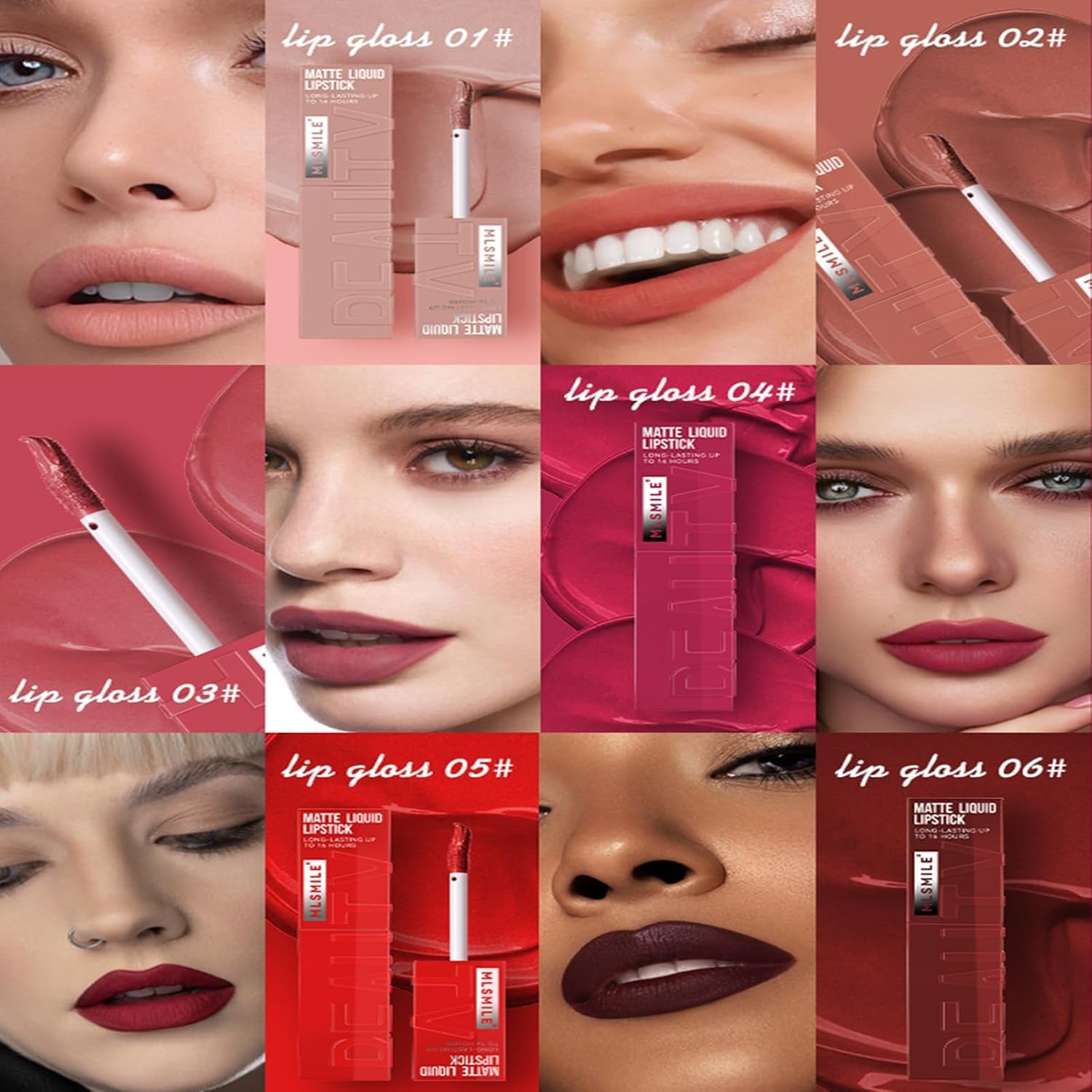 Matte Pink Lipstick, Smooth Creamy Lipstick for Women, Pink Lip Gloss, Long Lasting Lip Stick, Waterproof Pink Liquid Lipstick, Velvet Moisturizing Lipstick for All Skin Tones, Nude