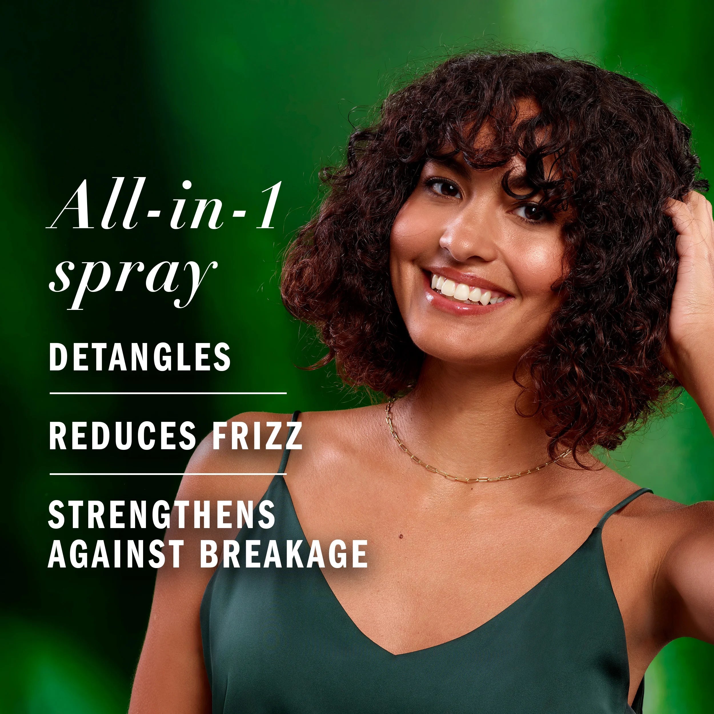 All-In-1 Nourishing Spray, Certified Pure Plants, with Aloe and Camellia Flower Oil, 6 Fl Oz