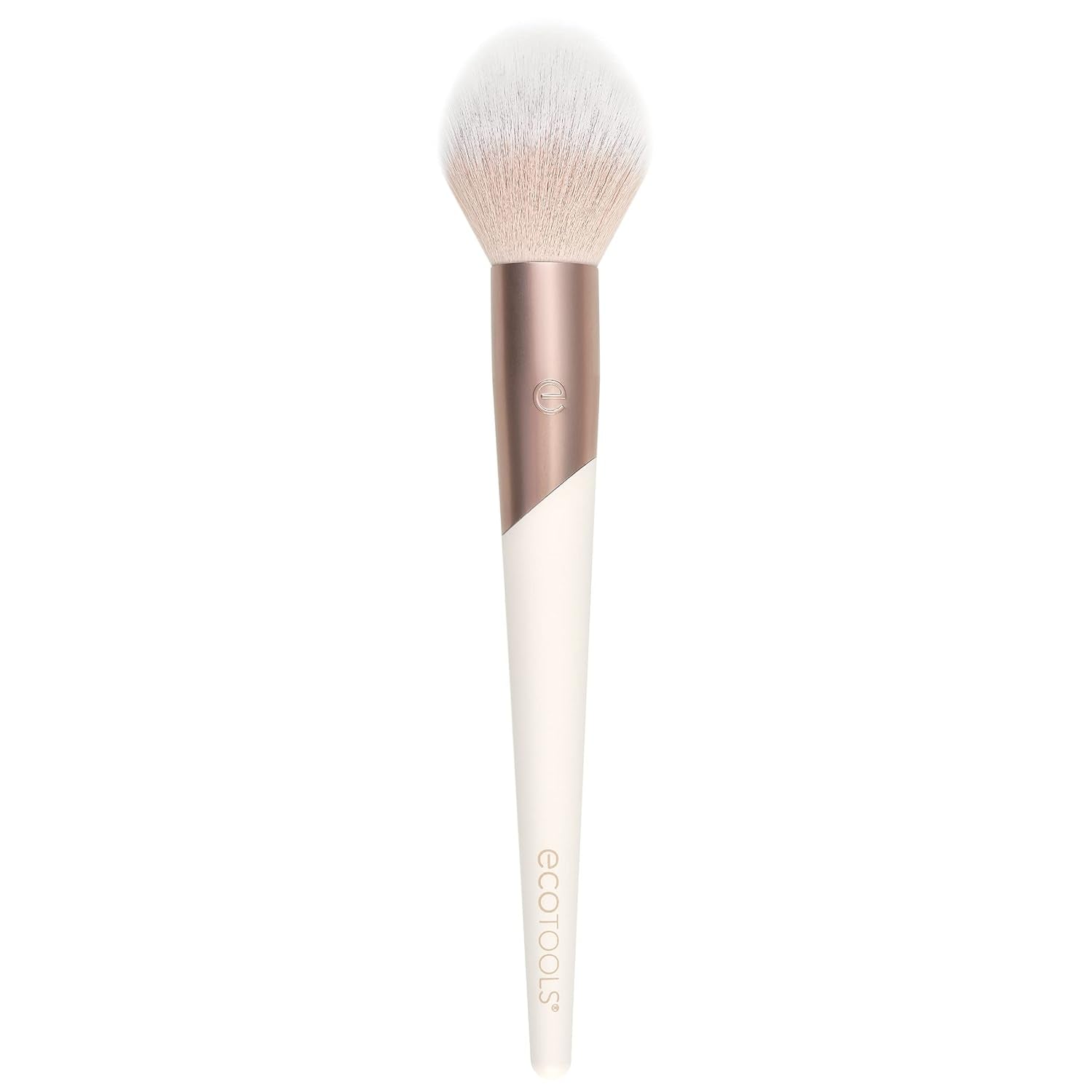 Luxe Plush Powder Makeup Brush for Blush & Bronzer, Works Best with Powder Makeup, Luxurious and Glamorous, Eco-Friendly Premium Makeup Brush, Synthetic Bristles, Pink, 1 Count