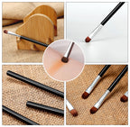3 PCS Eye Shadow Brush, for Precise Application and Perfect Mixing, Contour and Definition, Eye Makeup Tools, Portable Travel Makeup Brush