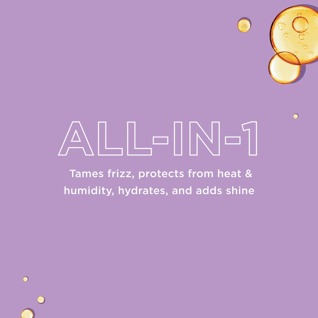 Frizz Ease Extra Strength Hair Serum, Anti-Humidity Spray with Coconut Oil, 1.69 Oz