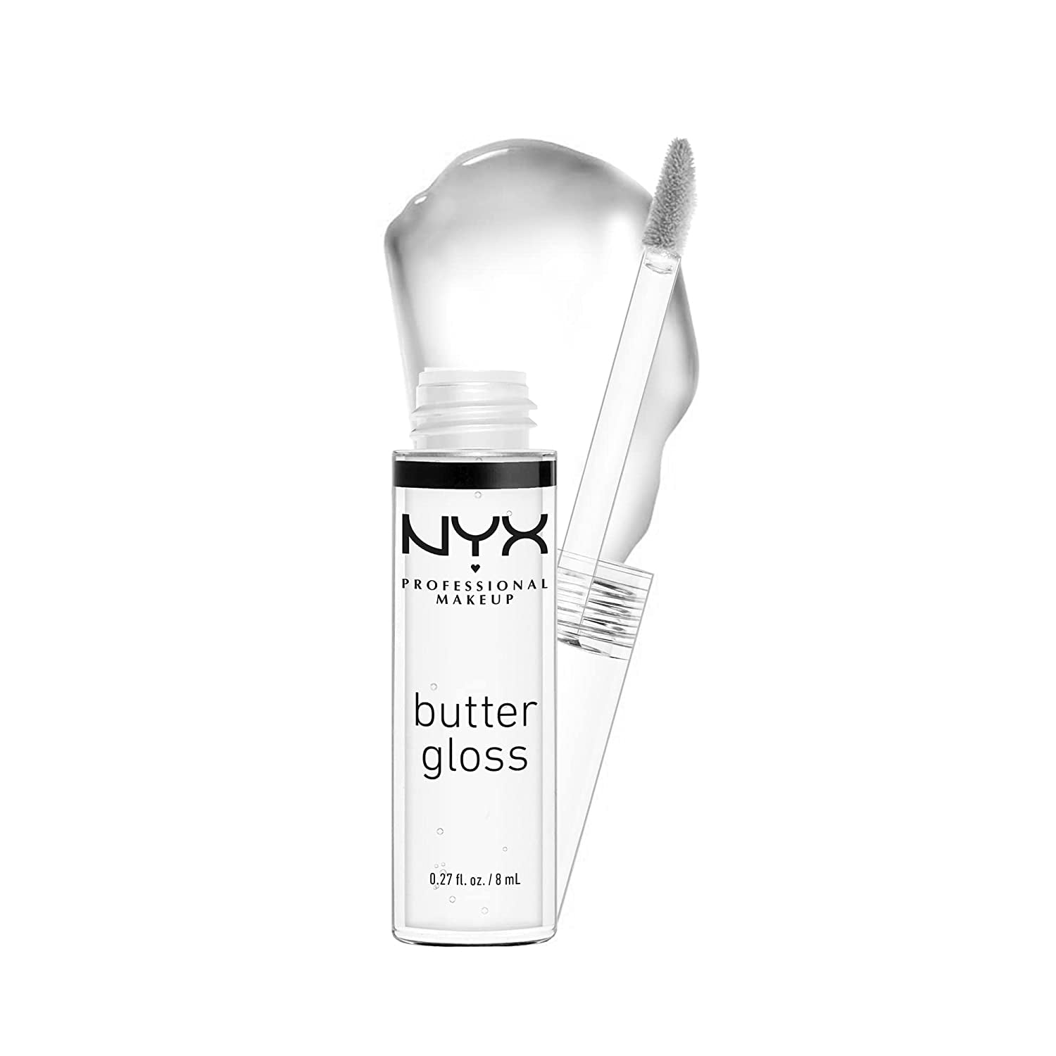 Bare with Me Multitasking Primer & Setting Spray & Butter Gloss, Non-Sticky Lip Gloss - Sugar Glass (Clear)
