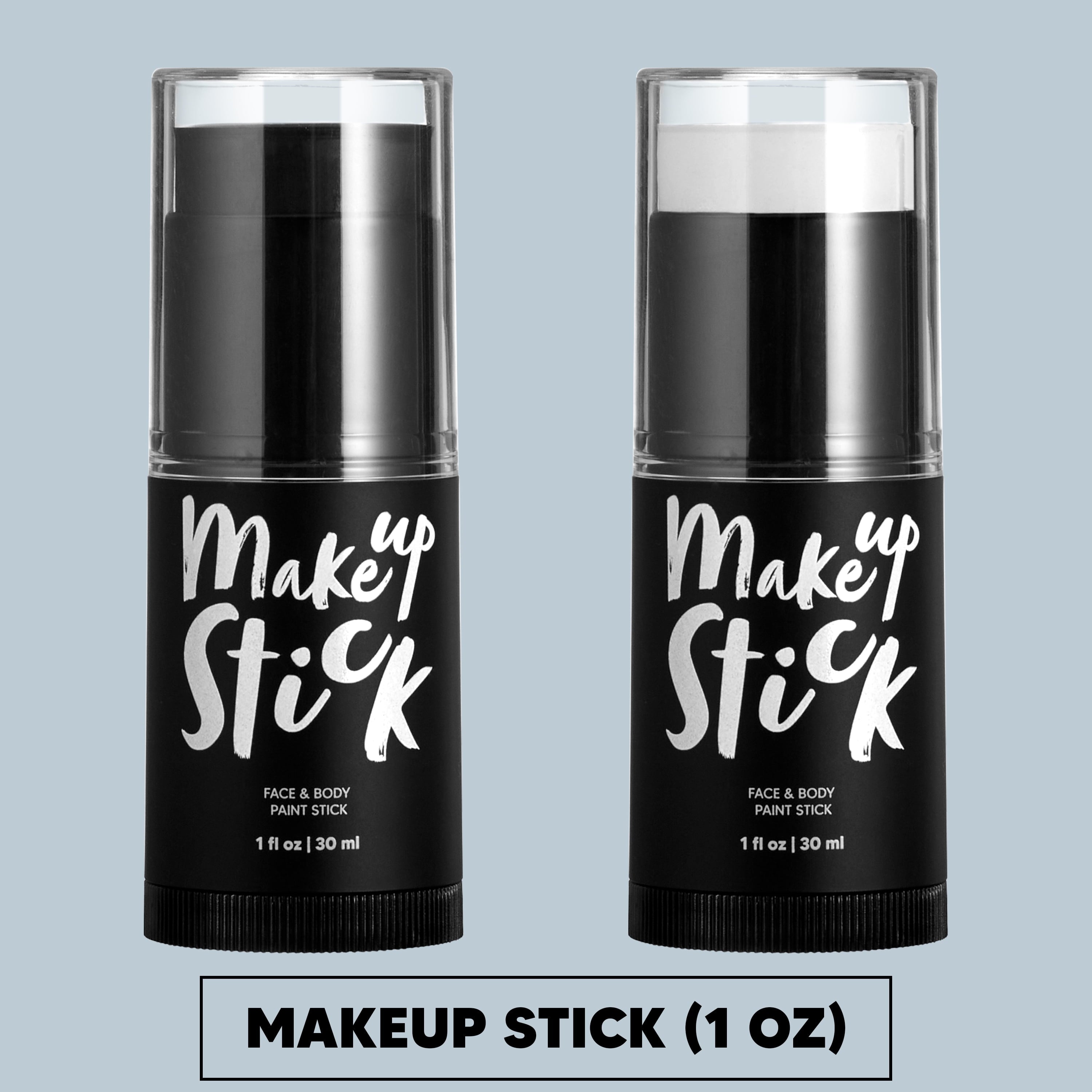 3 Pcs Halloween Makeup Stick,Halloween Body Painting Kit SFX Makeup for Zombie Vampire Skeleton Joker Cosplay for Adult Kids