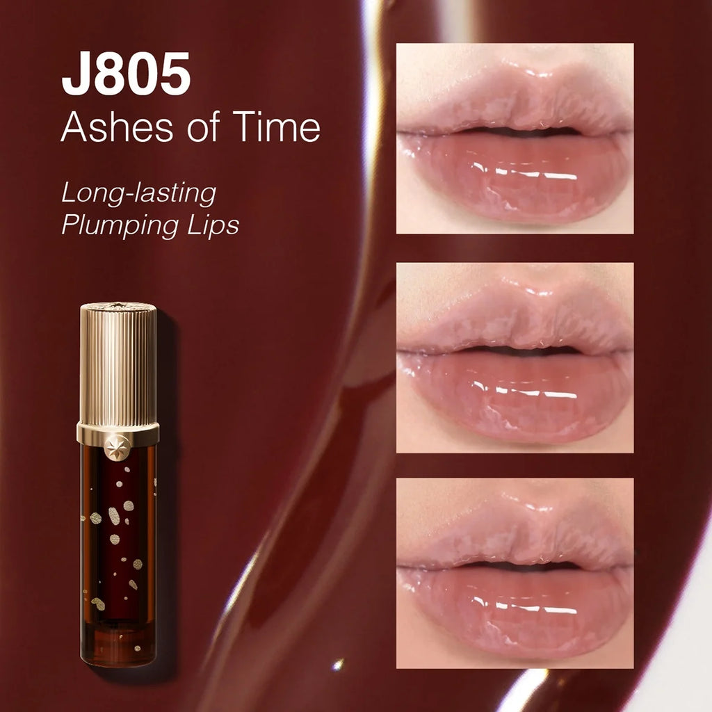 High Shine Lip Gloss, Moisturizing Lip Lacquer, Quick-Drying Glossy Finish Lip Glaze, Hydrating Lip Stain for a Luminous Look