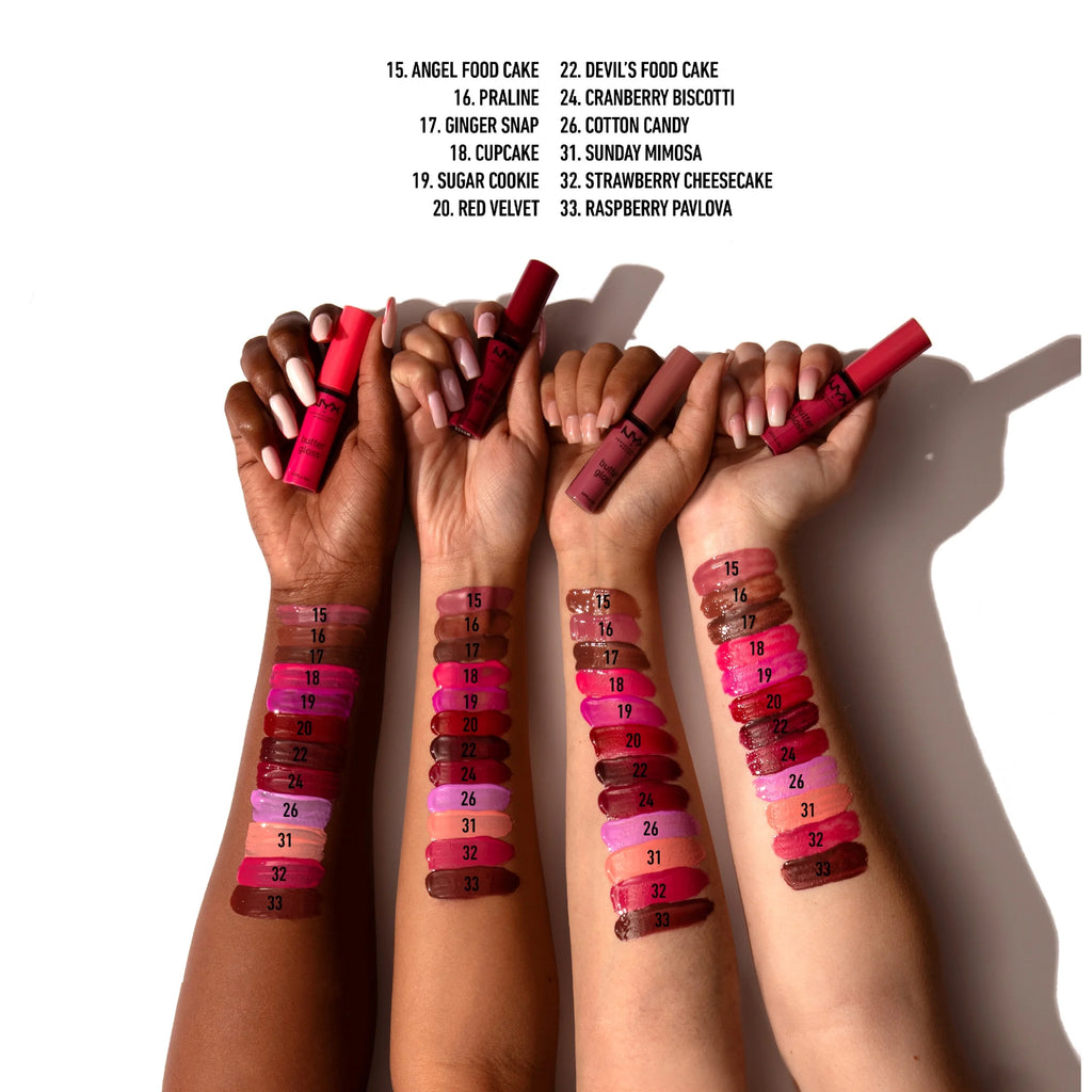 Butter Gloss, Non-Sticky Lip Gloss, 46 Butterscotch, 0.27 Fl Oz