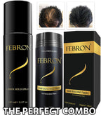 Fiberhold Spray BIG 5.07Oz 150Ml - Hair Spray Extra Hold Locking Fibers (6-12 Months Supply) Fresh Smell - Holding Spray for Hair - Doesn'T Leave Residue (Without Fibers)