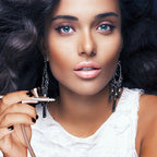 Airbrush Makeup Foundation | Light Golden Beige | GLAMOUR: Natural, Light Coverage, Matte 1.15 Oz.