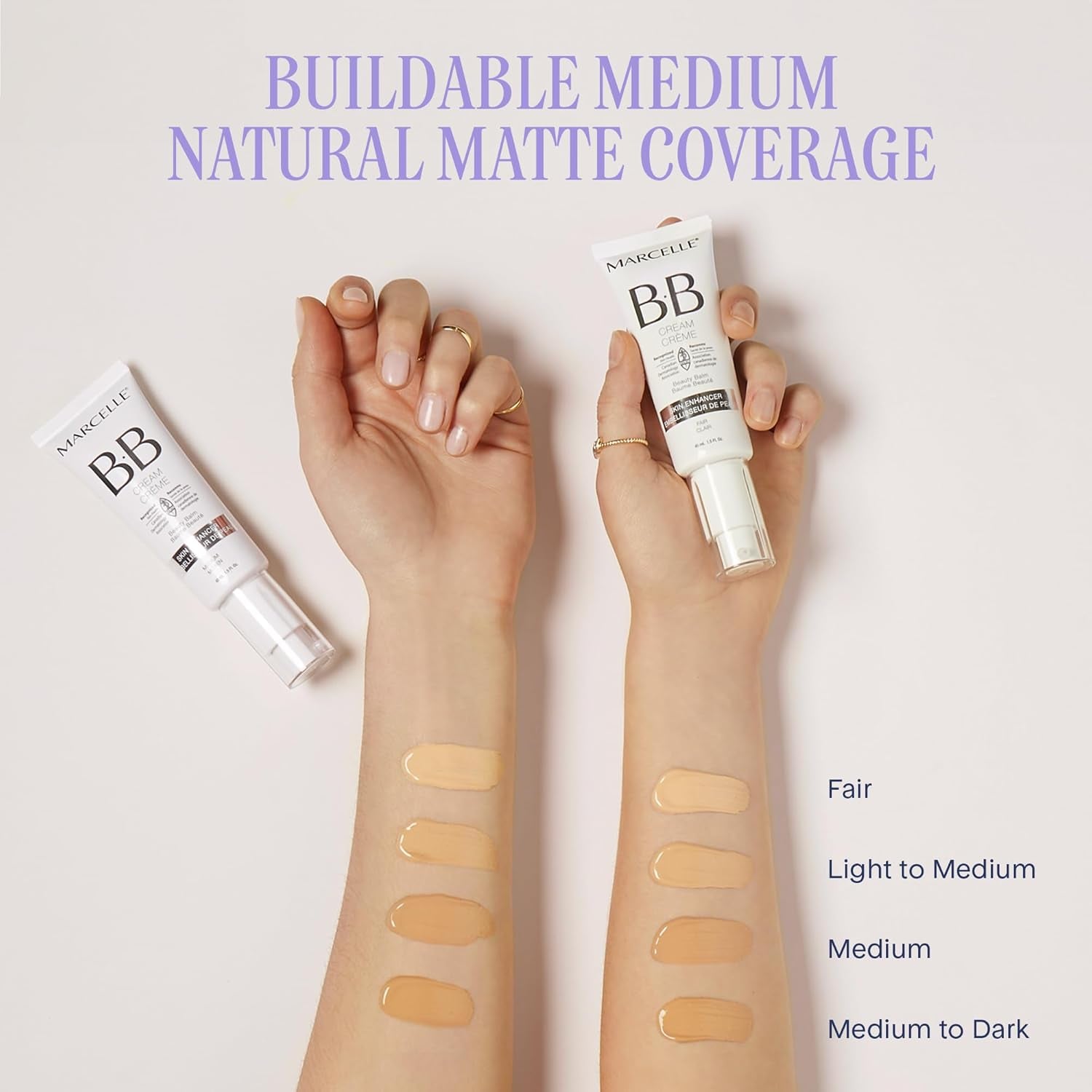 BB Cream Beauty Balm, Medium, Hypoallergenic and Fragrance-Free, 1;5 Ounces