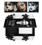 Gothic Makeup Palette - High-Pigment Foundation & Eyeshadow for Halloween Looks
