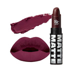 Lipstick, Matte Finish, Long-Lasting, Highly Pigmented, Smooth Apply, Full Coverage Lip Color Makeup (Berry Bossy)