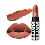 Lipstick, Matte Finish, Long-Lasting, Highly Pigmented, Smooth Apply, Full Coverage Lip Color Makeup (Warm Sienna)