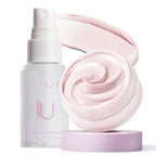 Eyeshadow Primer ＆ Setting Spray,Long Lasting Makeup Eye Primer and Spray.Blurring & Oil Absorbing Face Setting Spray for Makeup-(1.15 Fl. Oz ＆0.35 Oz） Ice Cream