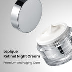 Retinol Night Cream 1.69Oz - No.1 Korean Premium Overnight Repair Cream for Face and Neck - Collagen, Centella, Hyaluronic Acid - anti Aging, Acne, Moisturizer, Face Cream, Hydrating, Firming