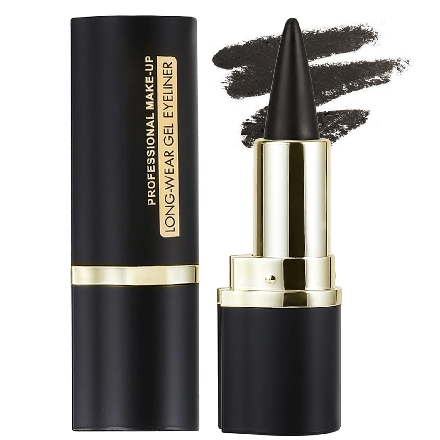 Eyeliner Gel Makeup Black Eye Liner Pen Matte Waterproof Eyeliner Pencil Quick Drying Eye Liner Gel Stick Eye Makeup Long Lasting