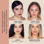 BB Cream SPF 20 – Mineral Sunscreen & Liquid Foundation, Lightweight Face Moisturizer with Buildable Coverage, Matte Finish, Non-Toxic, Paraben-Free, Cruelty-Free – 1.7 Oz - Fair Cool