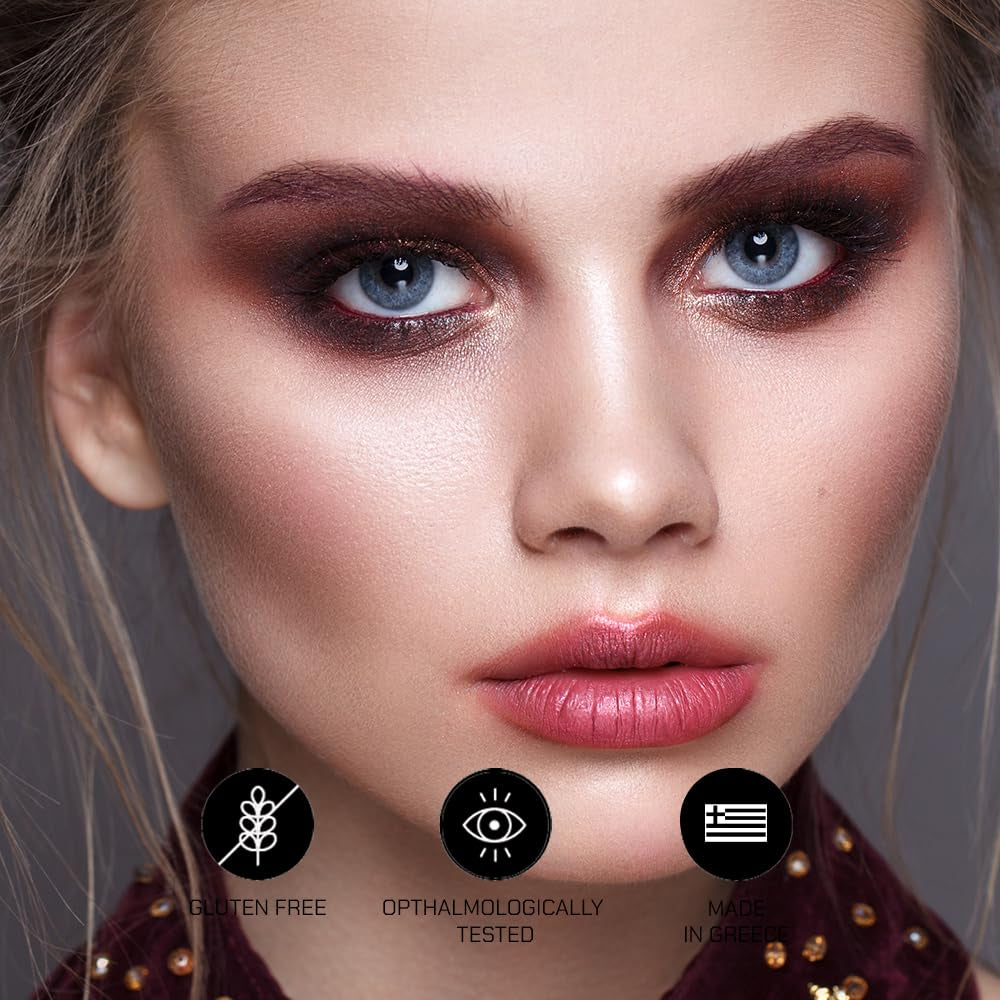 Radiant Professional Lengthening Mascara with Silicone Brush – Smudge-Proof Curl Mascara Volume and Length for Sensitive Eyes, Cruelty Free, Ideal for Mature & Young Women, 0.43 Oz (01 Black)
