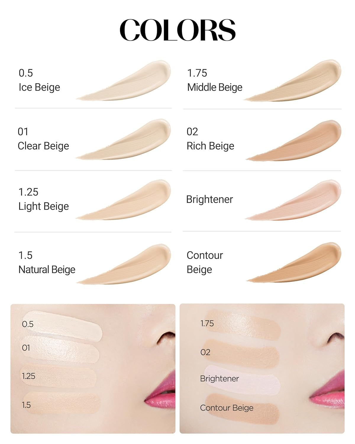Cover Perfection Tip Concealer - Radiant Highlighter, Corrects & Brightens, Discoloration & Dark Circles, Bright Pink, 0.2 Fl.Oz. (#Brightener)