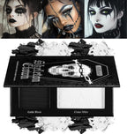 Gothic Makeup Palette - High-Pigment Foundation & Eyeshadow for Halloween Looks