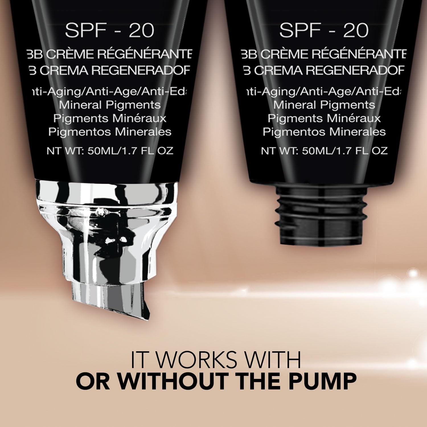 BB Cream SPF 20 – Mineral Sunscreen & Liquid Foundation, Lightweight Face Moisturizer with Buildable Coverage, Matte Finish, Non-Toxic, Paraben-Free, Cruelty-Free – 1.7 Oz - Fair Cool